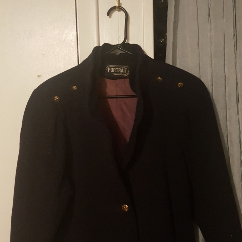 Portait mens coat